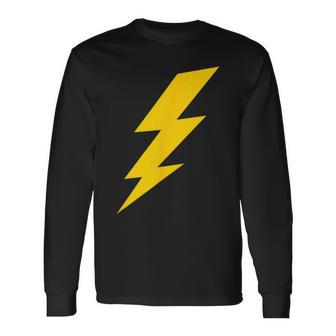 Lighting Bolt Long Sleeve T-Shirt - Thegiftio