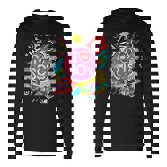 I Love The 80年代シャツ 80年代服 男女兼用 1980年代 長袖Tシャツ - Kawaiitshirt