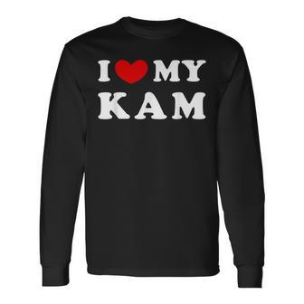 I Love My Kam アイ・ラブ・マイ・カム 長袖Tシャツ - Kawaiitshirt