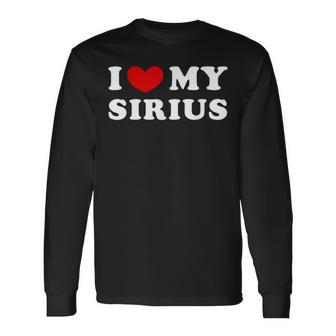 I Love Myirius アイ・ラブ・マイ・シリウス 長袖Tシャツ - Kawaiitshirt