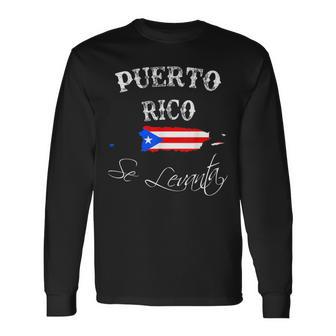 Love Puerto Rico プエルトリコ セレバンタ ストロングtシャツ 長袖Tシャツ - Kawaiitshirt