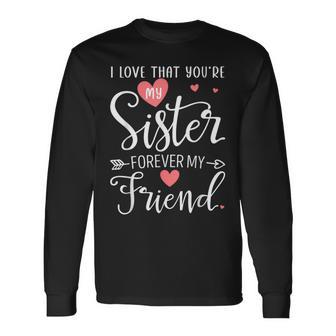 I Love That You're Myister Always Myis Forever My Friend 長袖Tシャツ - Kawaiitshirt