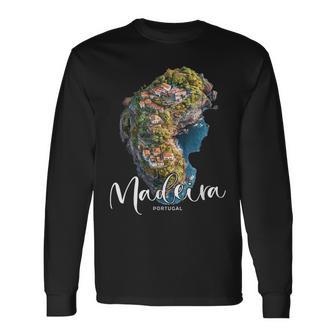 Madeira Island Portugal Urlaubouvenir Reise Travel Langarmshirts - Seseable