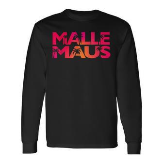 Malle Maus Mallorca Party Outfit Junggesellinnenabschied Langarmshirts - Seseable