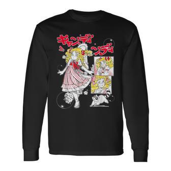Manga Candy Candy Cartoon Japanese 80S Retro Vintage Anime Long Sleeve T-Shirt - Thegiftio