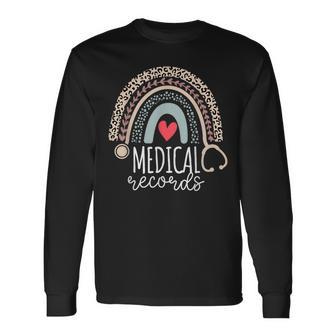 Medical Records Squad Clerk Director Appreciation Week Long Sleeve T-Shirt | Seseable UK