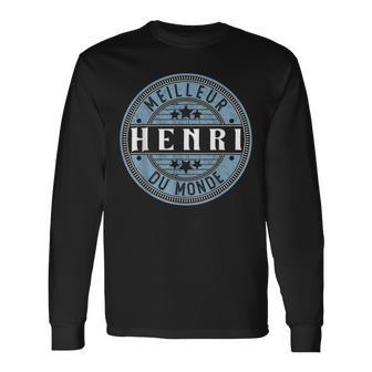 Meilleur Henri Du Monde T-shirt à manches longues - Cadeauxyz