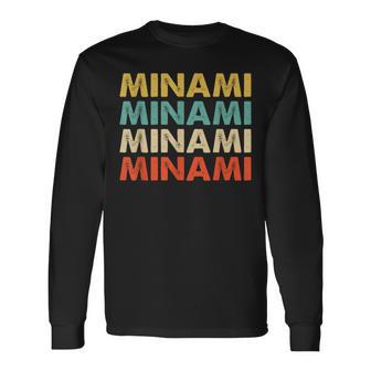 Minami 南 長袖Tシャツ - Kawaiitshirt