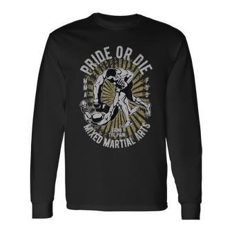 Mmaプライド-総合格闘技 長袖Tシャツ - Kawaiitshirt