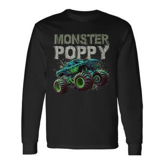 Monster Truck Poppy Family Matching Monster Truck Lovers Long Sleeve T-Shirt - Thegiftio UK