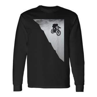 Mountainbike Downhillintage Mtb Downhill Fahrrad Geschenk Langarmshirts - Seseable