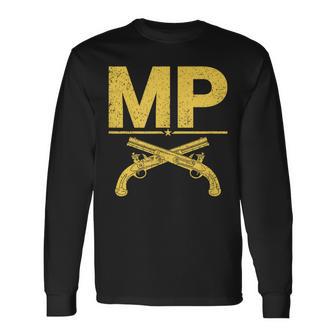 Mp 軍警察隊 アメリカ陸軍 長袖Tシャツ - Kawaiitshirt