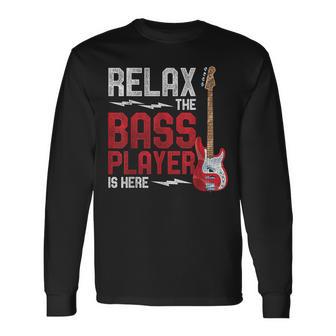 Músico Regalo Divertido Para Bajista Música Guitarra Bajo Camiseta de manga larga - Regaloses