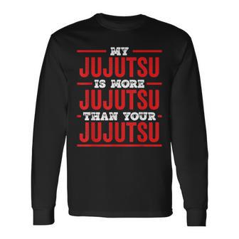 My 呪術廻戦はもっと呪術廻戦 面白い 呪術廻戦 長袖Tシャツ - Kawaiitshirt