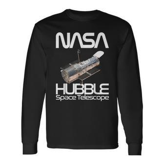 Nasa ハッブル望遠鏡 宇宙探検 長袖Tシャツ - Kawaiitshirt