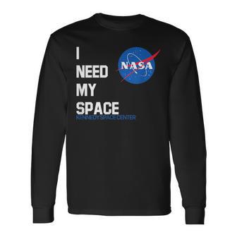 I Need Mypace Nasaケネディスペースセンター Nasaシャツ 長袖Tシャツ - Kawaiitshirt