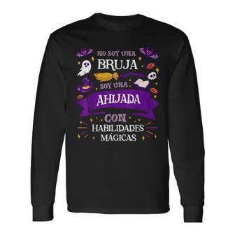 Nooy Una Bbrujaoy Ahijada Regalo Para Ahijada Bautizo Camiseta de manga larga - Regaloses