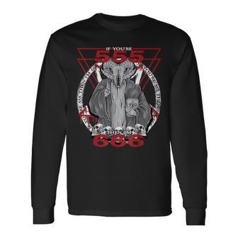 Nu Metal 666 I Goat Nu Metal I Heavy Metalintage 長袖Tシャツ - Kawaiitshirt