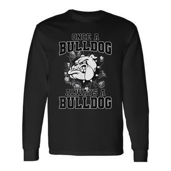 Once A Dog Always A Dog Back To School Spirit Long Sleeve T-Shirt - Thegiftio UK