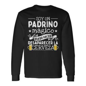 Padrino Mágico Tío Bautismo Padrino Camiseta de manga larga - Regaloses