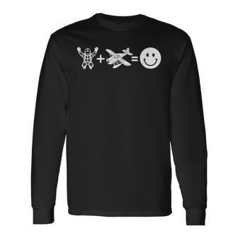 Parachuteaut En Parachutiste Parachutisme T-shirt à manches longues - Cadeauxyz