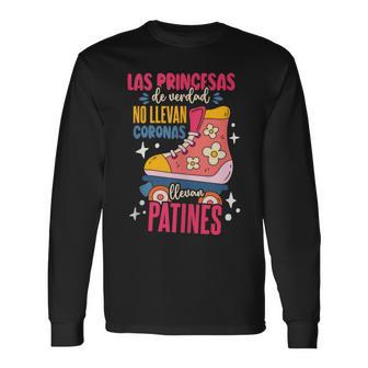 Patinaje Regalo Roller Niña In Mangas Camiseta de manga larga - Regaloses