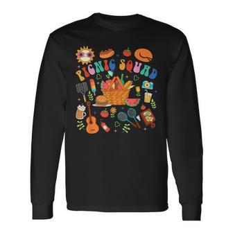 Picnic Squad Outdoor Summer Party Picnic Month Long Sleeve T-Shirt - Thegiftio UK