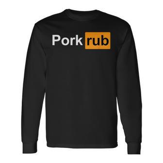 Pork Rub Bbq Grillen Männer Langarmshirts - Seseable