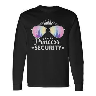 Princess Security Protection Squad Vacation Family Matching Long Sleeve T-Shirt - Thegiftio UK