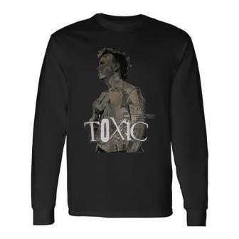 Punk Rock Toxic 1980年代パンクロックミスフィット 長袖Tシャツ - Kawaiitshirt