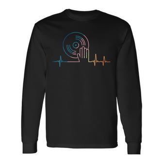 Record Heartbeatinly Dj 長袖Tシャツ - Kawaiitshirt