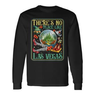 There's No Place Like Las Vegas Off To See The Wizard Long Sleeve T-Shirt - Thegiftio UK