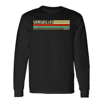 Rétrointageersailles T-shirt à manches longues - Cadeauxyz
