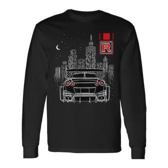 Rhw Citytreet Racing Iconicportcar Gt R 35 Jdm ミームコイン 長袖Tシャツ - Kawaiitshirt
