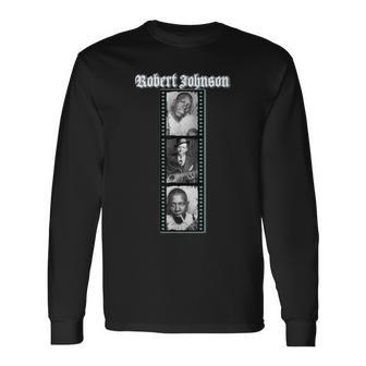 Robert Johnson_002 Long Sleeve T-Shirt - Thegiftio UK