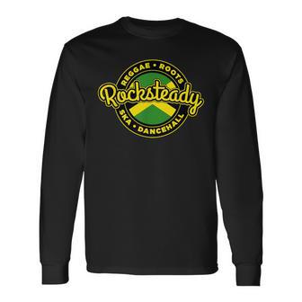 Rocksteadykinhead Reggae Rootska Dancehall Jamaican 長袖Tシャツ - Kawaiitshirt