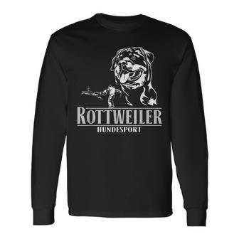 Rottweiler Igp Rottie Hundesport Hund Hunde Langarmshirts - Seseable