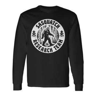 Sasquatch Research Team Bigfoot Forest Walk Long Sleeve T-Shirt - Thegiftio UK