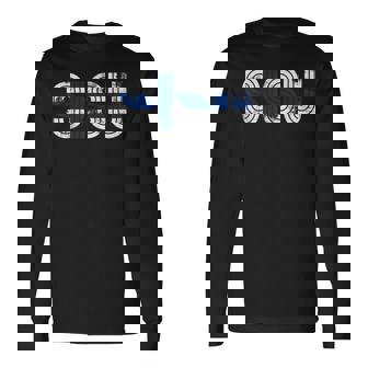 Sisu ノベルティtシャツ フィンランド国旗 スオミ旗 長袖Tシャツ - Kawaiitshirt