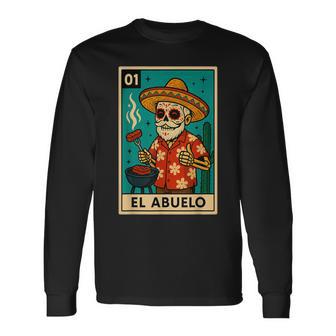 Spanish-Mexican Bingo El Abuelo Long Sleeve T-Shirt - Thegiftio UK