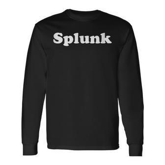 Splunk 長袖Tシャツ - Kawaiitshirt