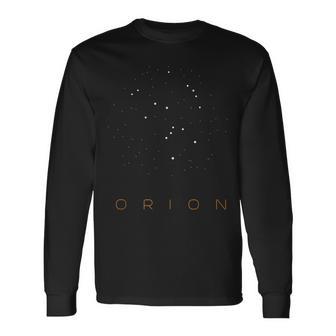 Star Gazing Orion 星座tシャツ 長袖Tシャツ - Kawaiitshirt