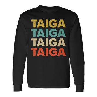 Taiga 大河 長袖Tシャツ - Kawaiitshirt