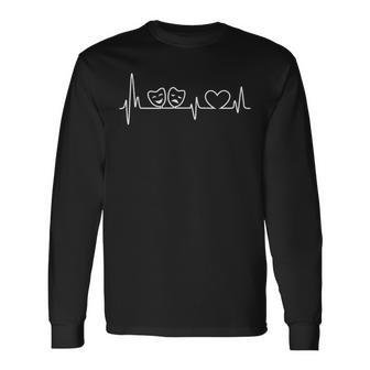 Teatro Profesor Teatro Regalos Drama Ensayo Divertido Teatro Camiseta de manga larga - Regaloses