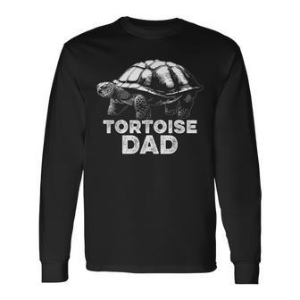 Tortoise Dad Father's Day Turtle Reptile Men Long Sleeve T-Shirt - Thegiftio UK