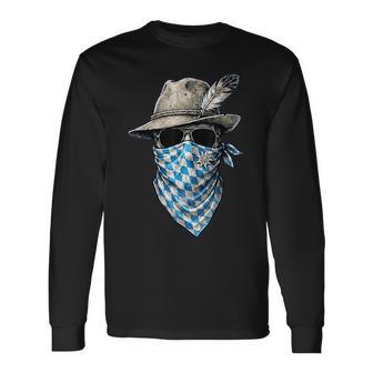 Trachten Herren Trachten Bayrisch Lausbua Bayern Langarmshirts - Seseable