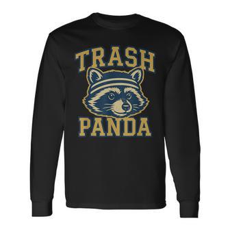 Trash Panda-Raccoon Trash-Panda Raccoon Vintage Long Sleeve T-Shirt - Thegiftio UK