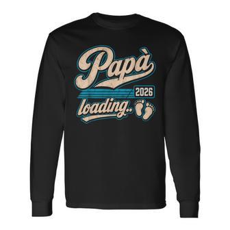 Uomo Papà Loading 2026 Futuro Papà Divertente Maglietta a maniche lunghe - Novitaregali
