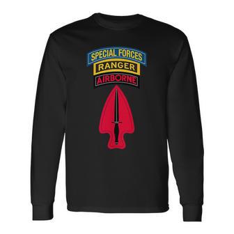 Usasoc シャツ デルタフォース レンジャーsfタブfod-D クラシック 長袖Tシャツ - Kawaiitshirt