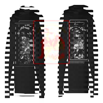 Vintage Horror Dark Humor Witch All Are Cremated Equal 長袖Tシャツ - Kawaiitshirt